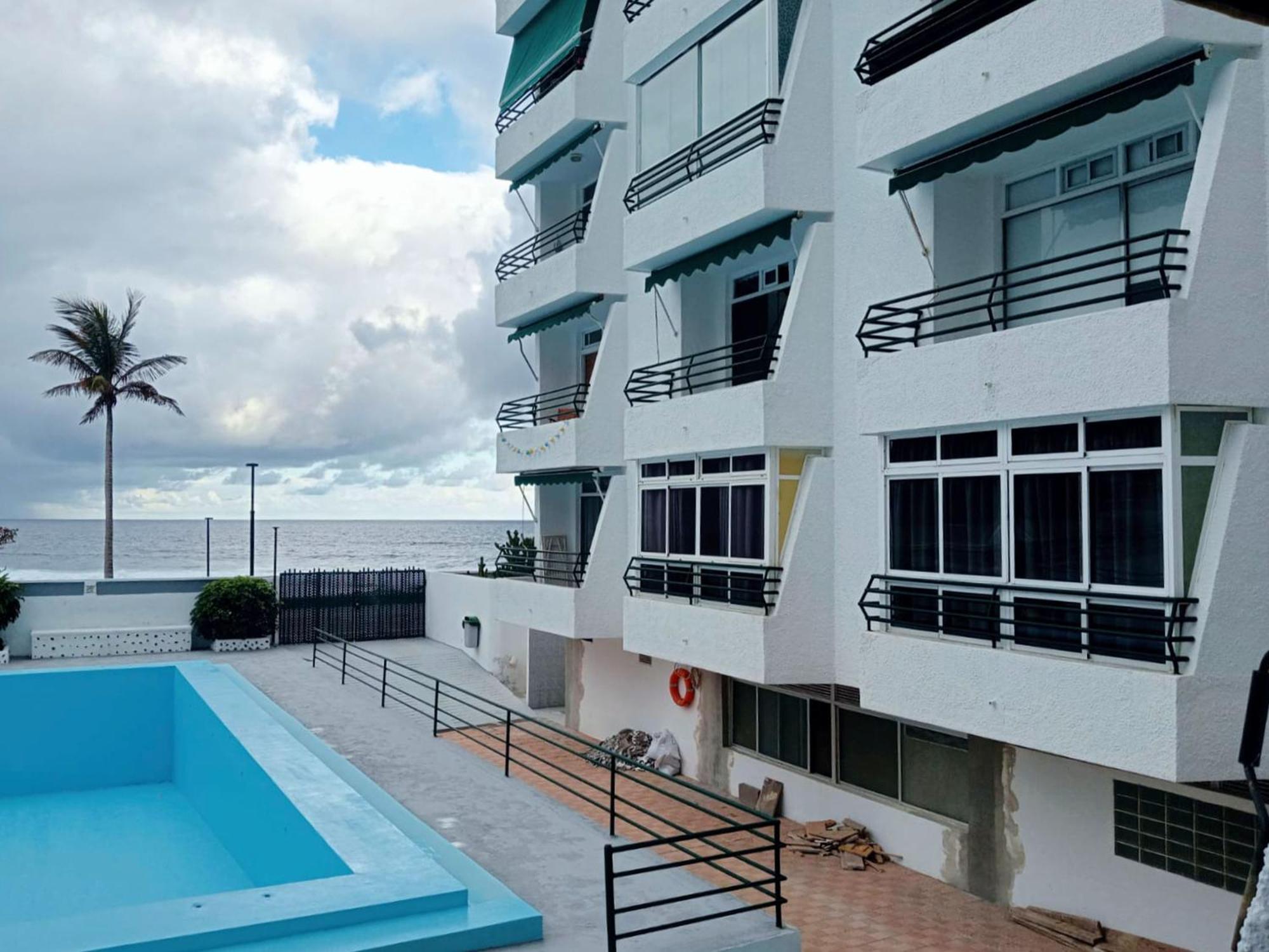 Live Punta Columbus Pool & Beach Front Punta Del Hidalgo Exterior foto